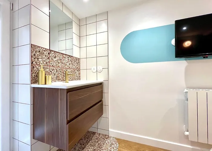 Apartment La Loge Parisienne, 300m Gare, Climatisation, Telepherique Grenoble