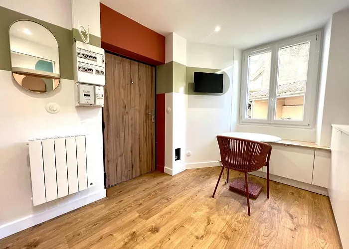 Apartment La Loge Parisienne, 300m Gare, Climatisation, Telepherique Grenoble